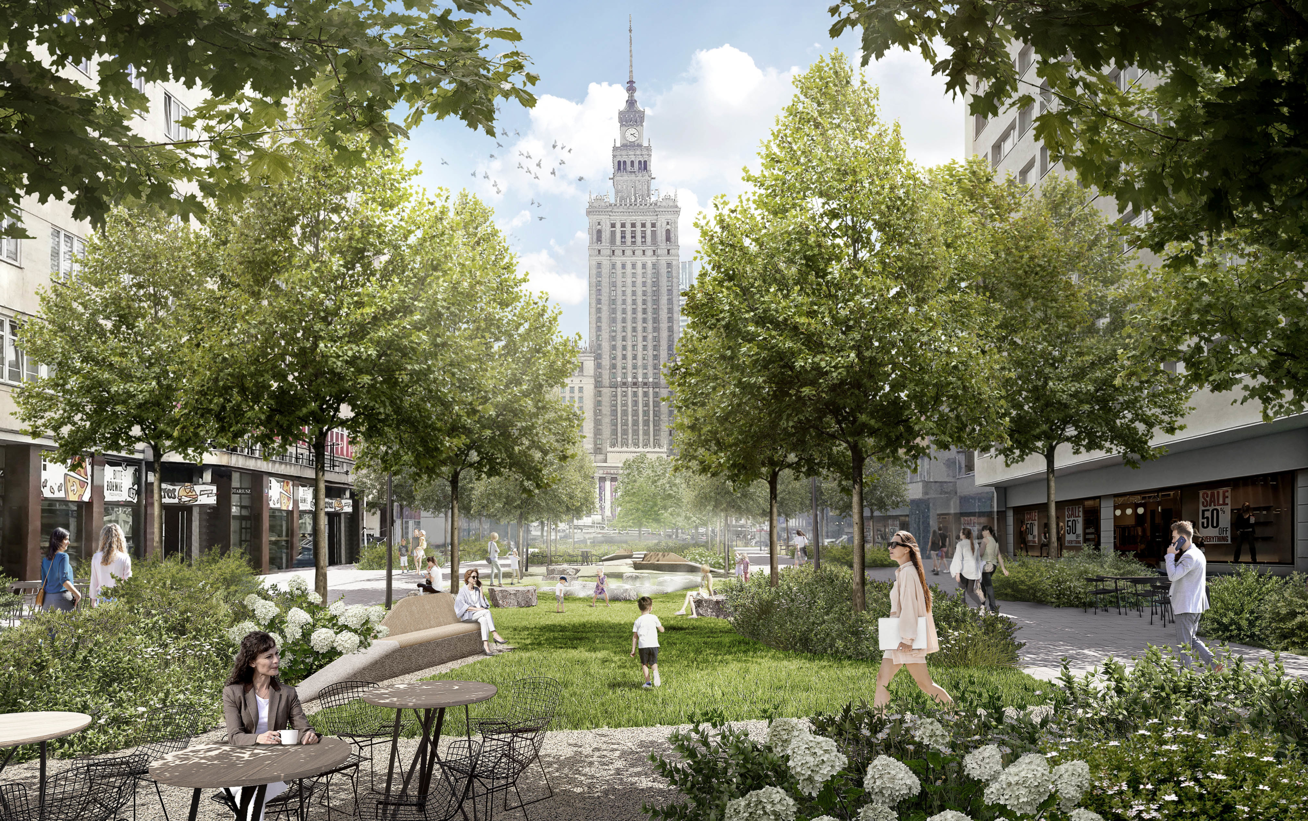Centrum Warszawy zmieni się w ogród?